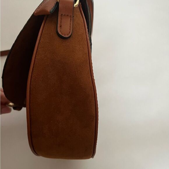 Afkomst Women's Synthetic Leather & Suede Shoulder Bag - Picture 5 of 7